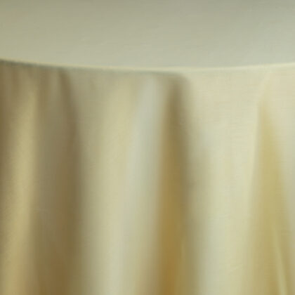 Baby Yellow Sheer with Yellow Capri Underlay 1 Tablecloth