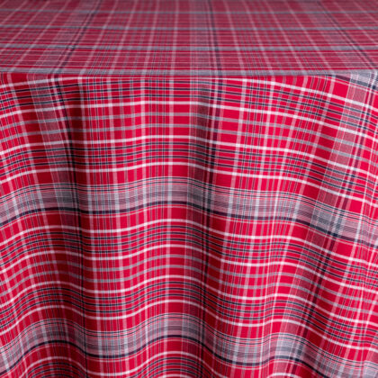 Bandana Print Red & Blue Tablecloth