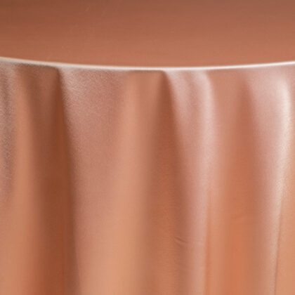 Crepe Back Satin Melon Tablecloth