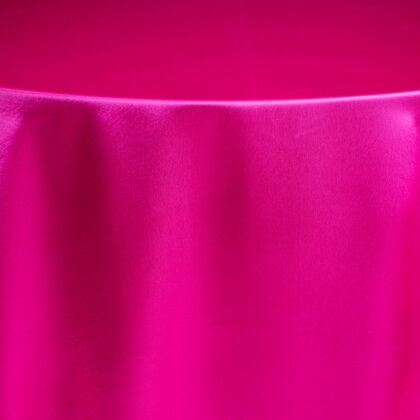 Hot Pink Satin Tablecloth