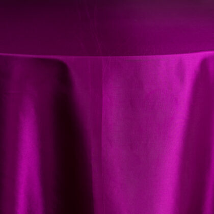 Magenta Taffeta Tablecloth