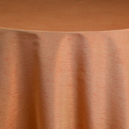 Papaya Dupioni Tablecloth