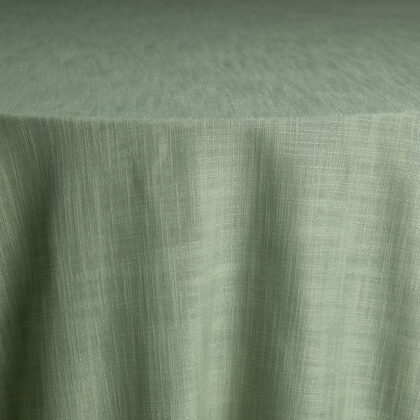 Seafoam Green Linen Tablecloth