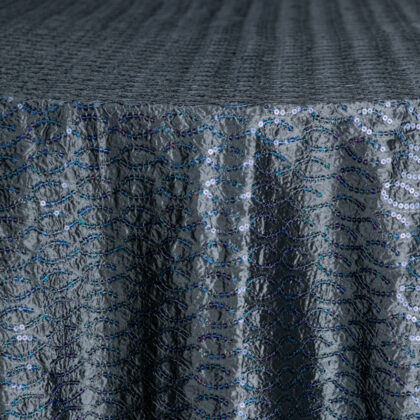 Silver Helix Tablecloth