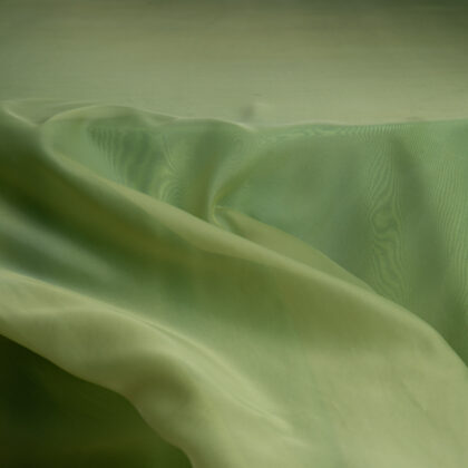 Sonata Green 2 with Apple Green Poly Taffeta Tablecloth