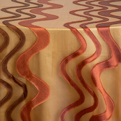 Zen Copper Rust Tablecloth